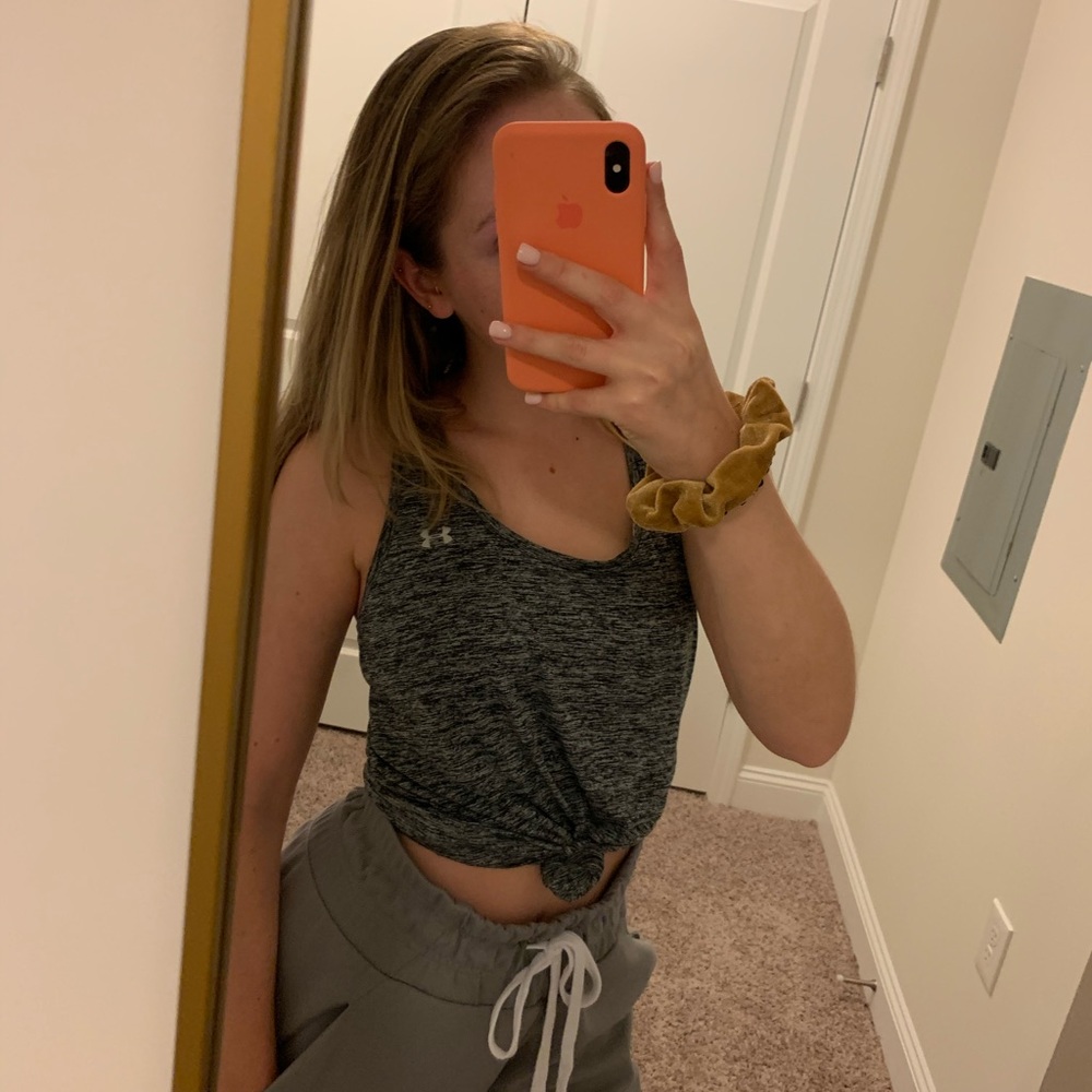 Dark Grey Under Armour Tank Top